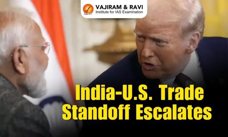 India-U.S. Trade Standoff Escalates