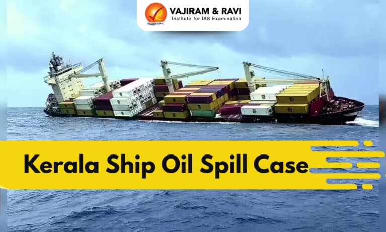 Kerala Ship Oil Spill Case