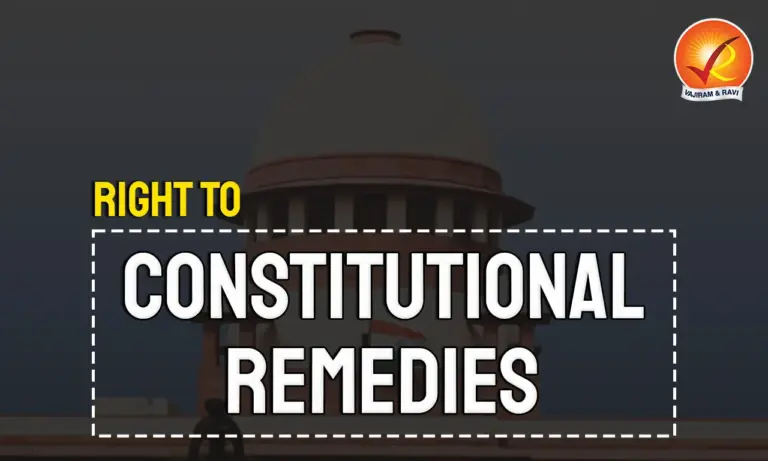 Right to Constitutional Remedies