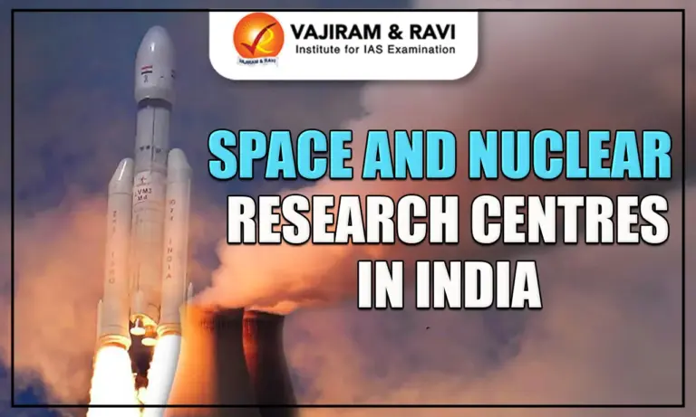 Space and Nuclear Research Centres in India
