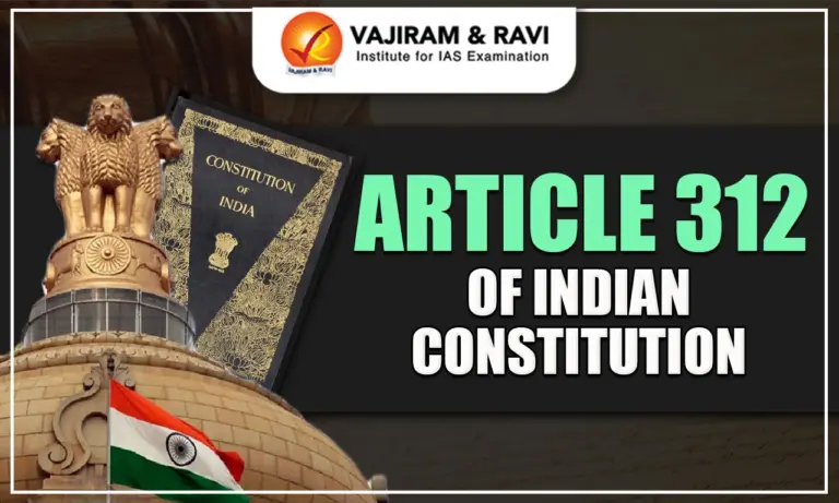 Article 312 of Indian Constitution