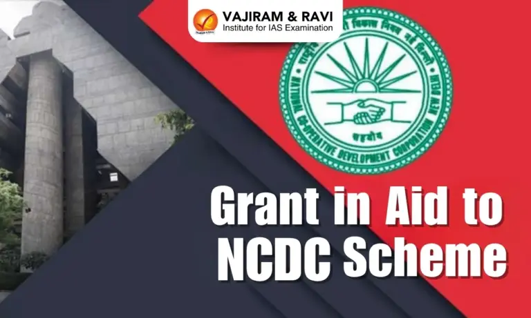 Grant in Aid to NCDC Scheme
