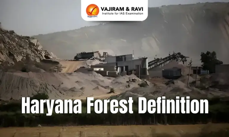 Haryana Forest Definition