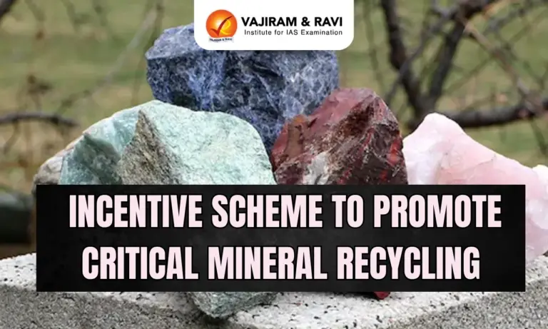 Incentive Scheme to Promote Critical Mineral Recycling