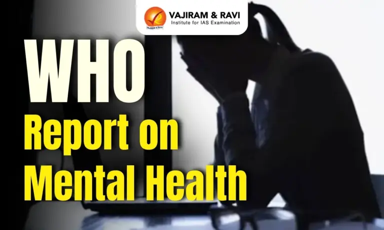 WHO Report on Mental Health