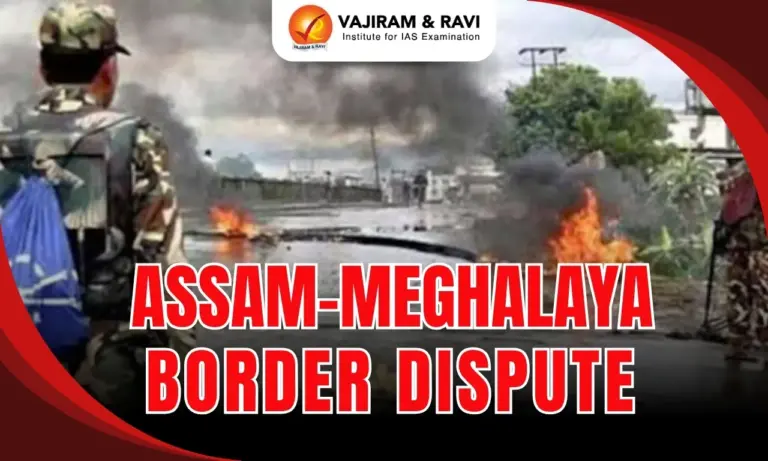 Assam–Meghalaya Border Dispute