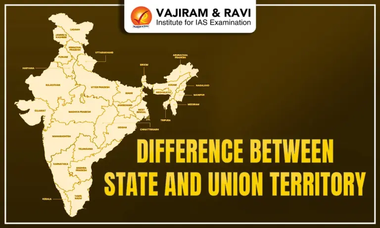 Difference Between State and Union Territory