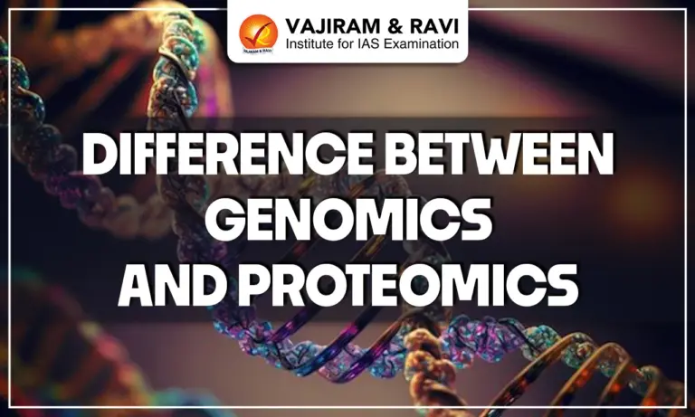 Difference between Genomics and Proteomics