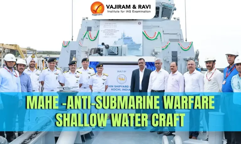 Mahe- Anti-Submarine Warfare Shallow Water Craft
