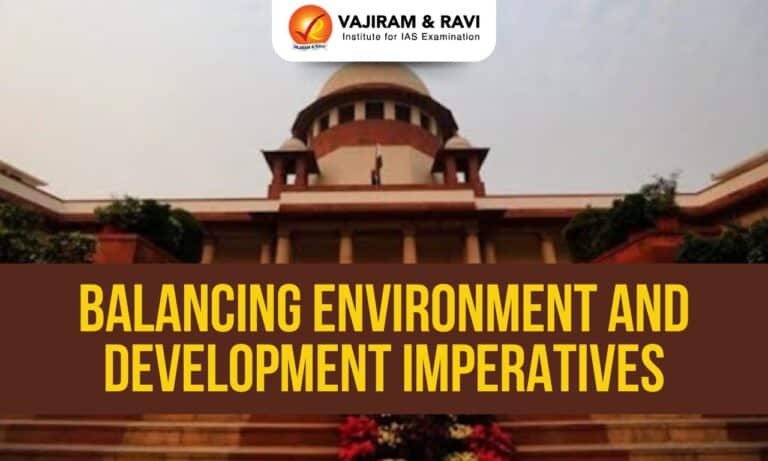 Balancing Environment and Development Imperatives