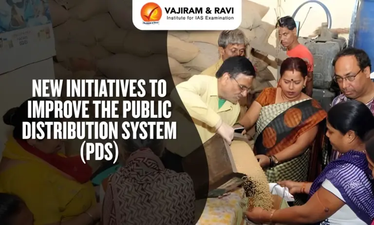 New Initiatives to Improve the Public Distribution System