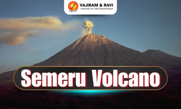 Semeru Volcano