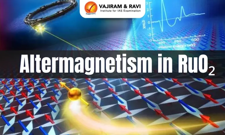 Altermagnetism in RuO₂