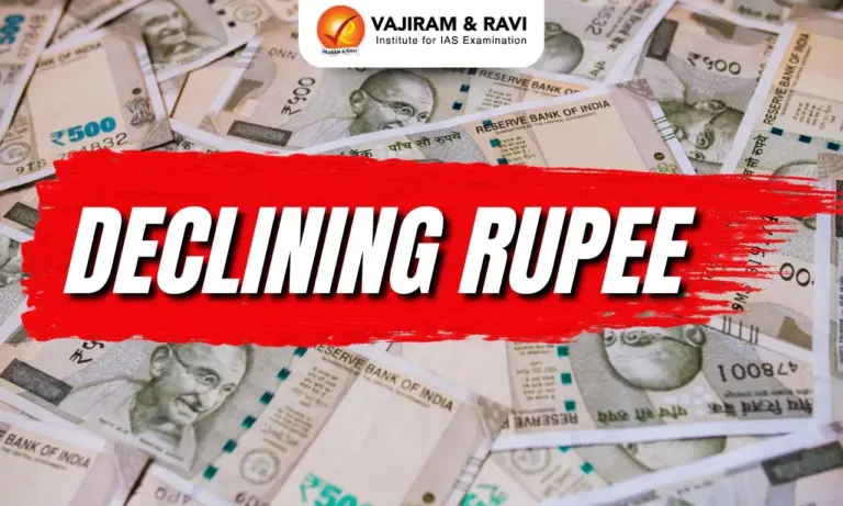 Declining Rupee