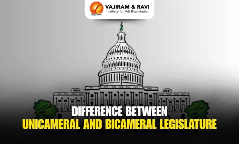 Difference between Unicameral and Bicameral Legislature