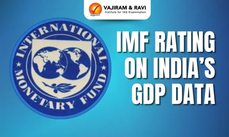 IMF Rating on India’s GDP Data