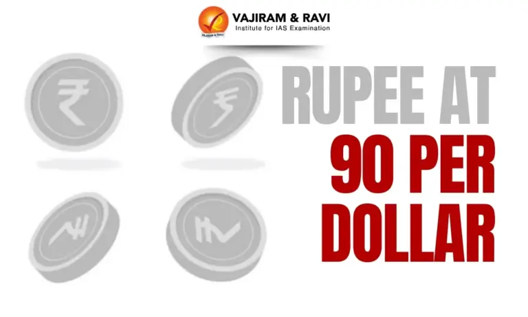 Rupee at 90 Per Dollar