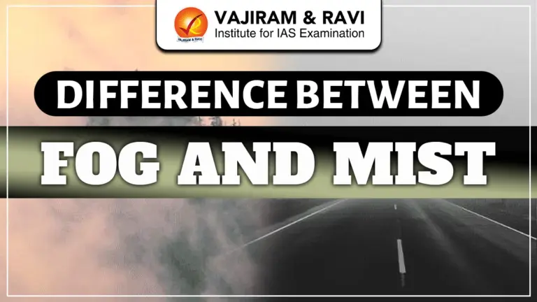 Difference Between Fog and Mist