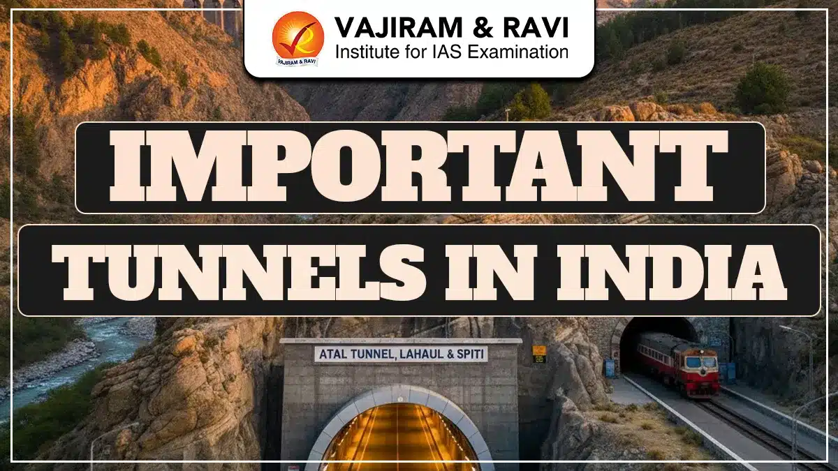 Important Tunnels in India
