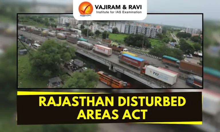 Rajasthan Disturbed Areas Act