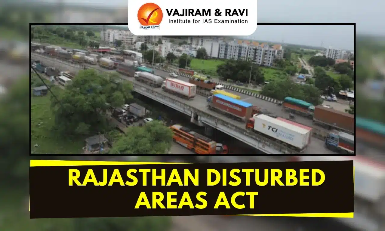 Rajasthan Disturbed Areas Act