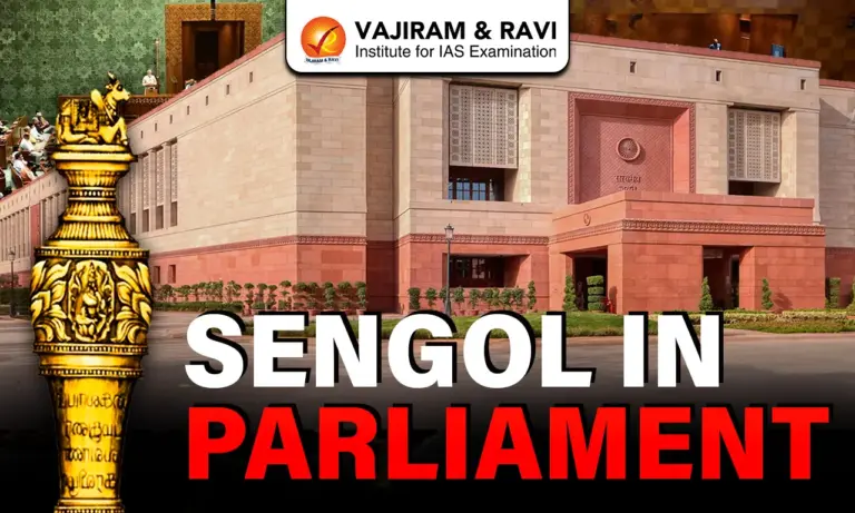 Sengol in Parliament