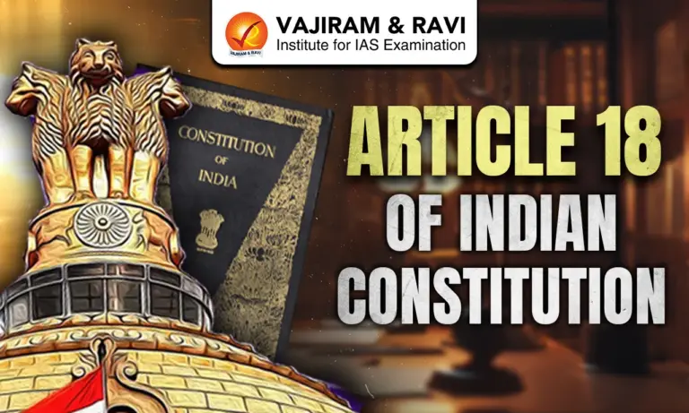 Article 18 of Indian Constitution