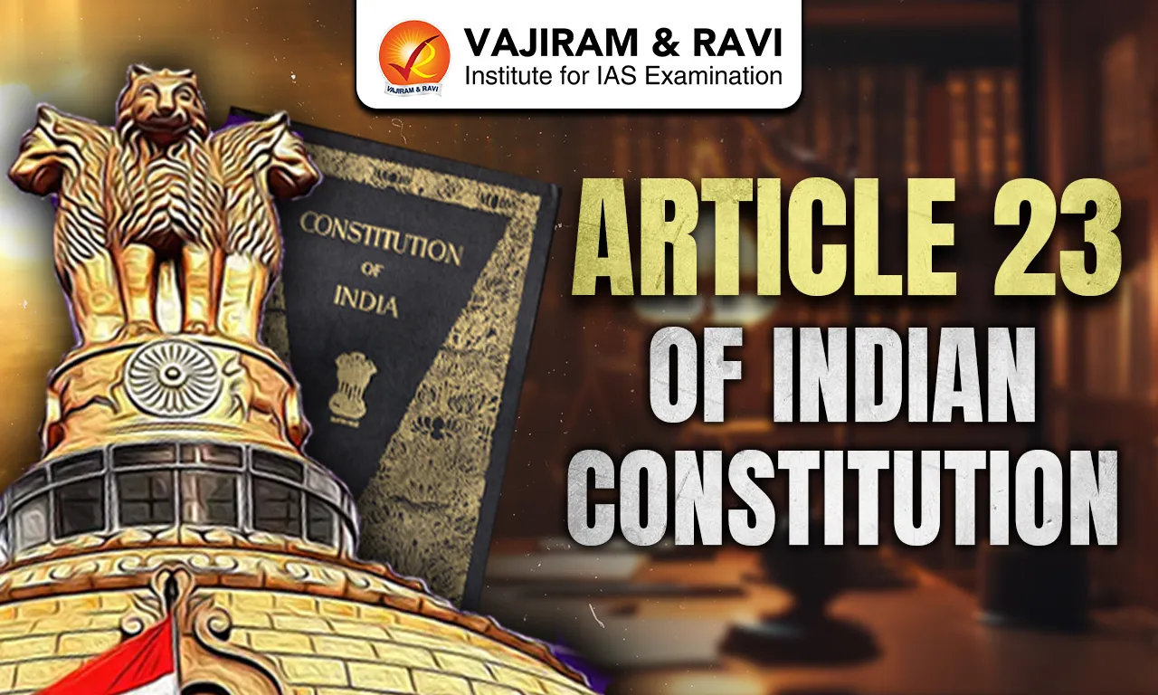article 23 of indian constitution
