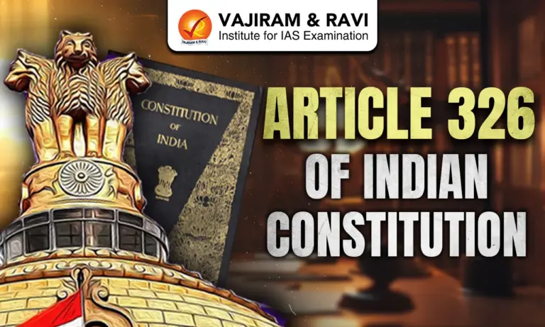 Article 326 of Indian Constitution