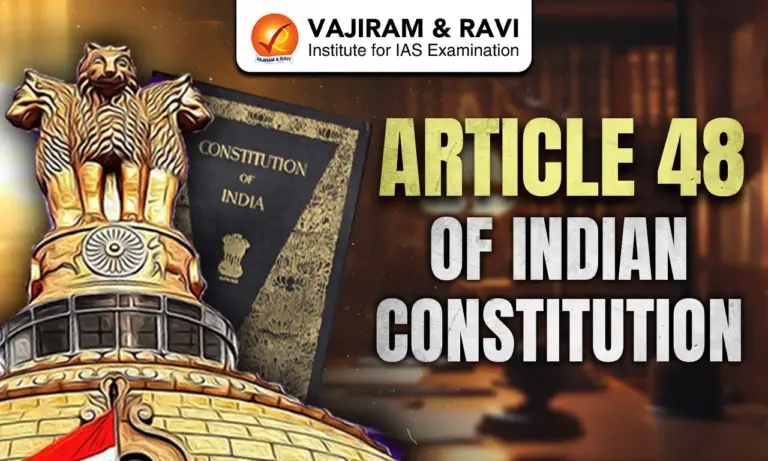 Article 48 of Indian Constitution