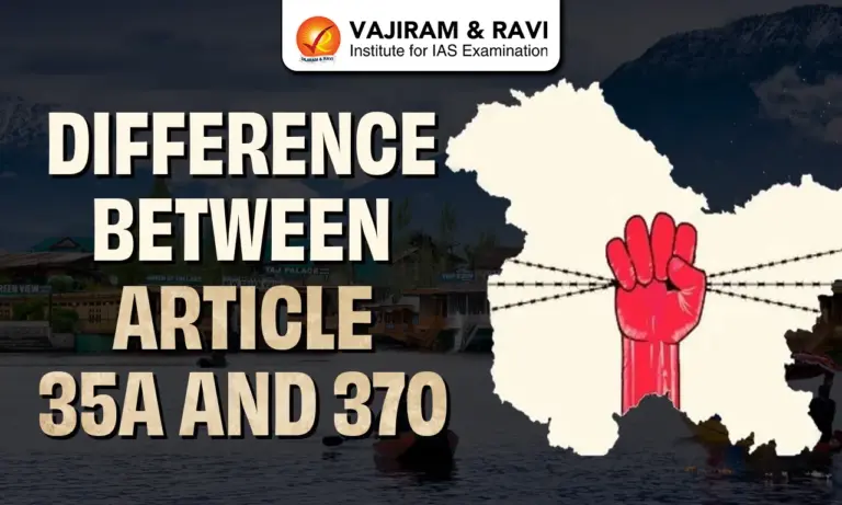 Difference between Article 35A and 370
