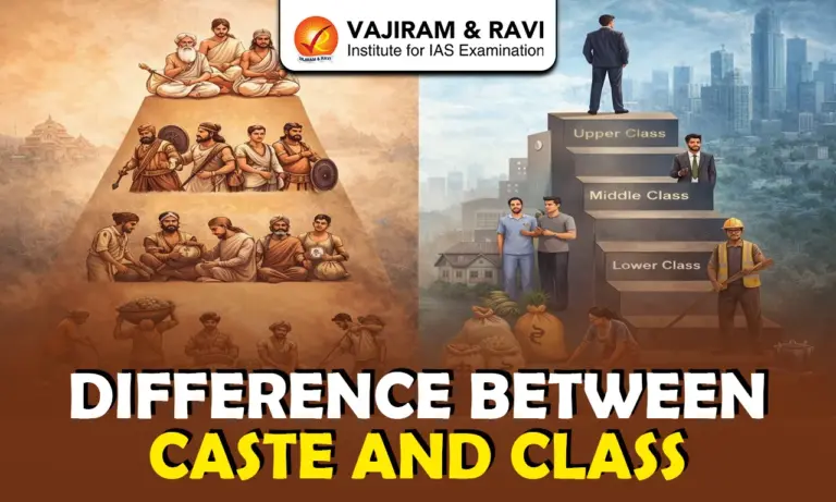 Difference Between Caste and Class