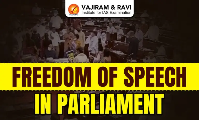 Freedom of Speech in Parliament