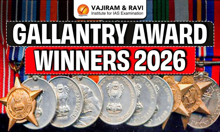 Gallantry Award Winners 2026