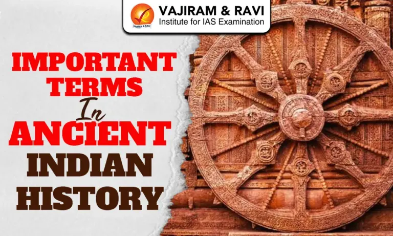 Important Terms in Ancient Indian History