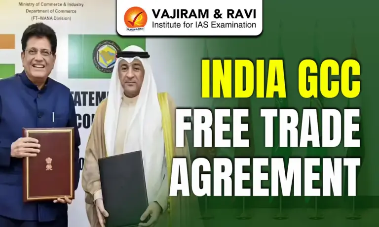 India-GCC Free Trade Agreement