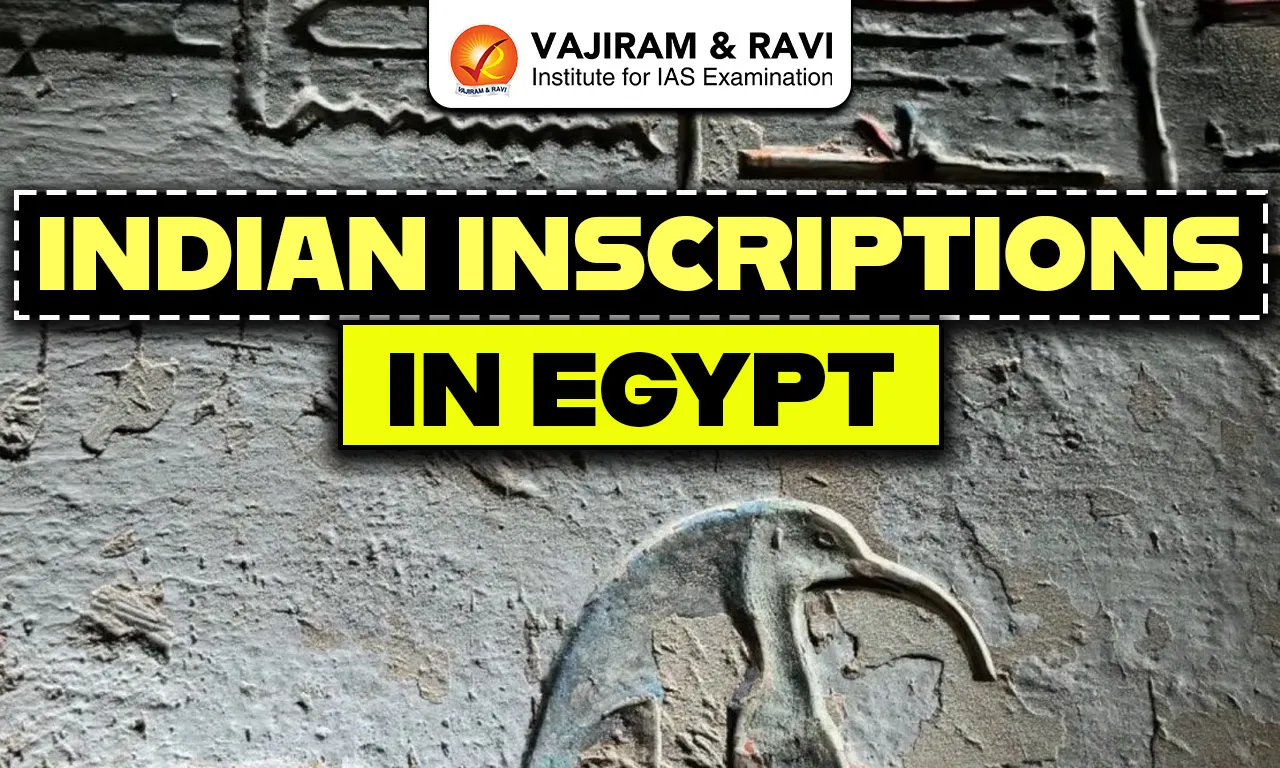 Indian Inscriptions in Egypt