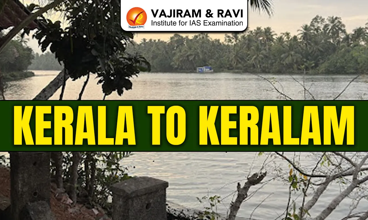 Kerala to Keralam