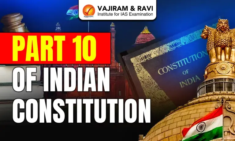 Part 10 of Indian Constitution