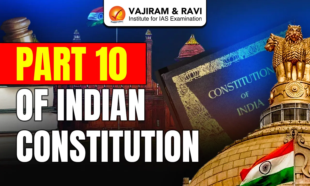 Part 10 of Indian Constitution