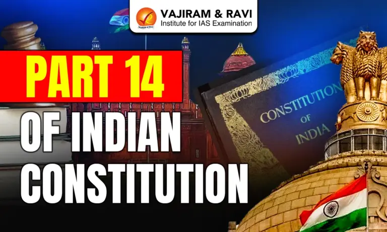 Part 14 of Indian Constitution