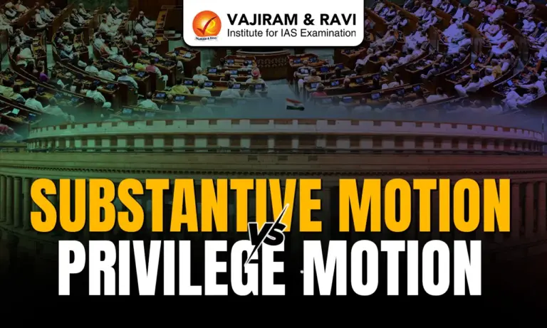 Substantive Motion vs Privilege Motion