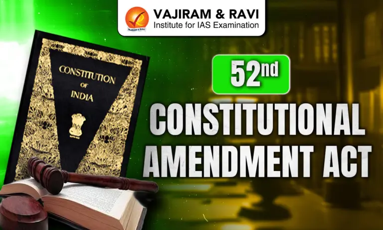 52nd Constitutional Amendment Act