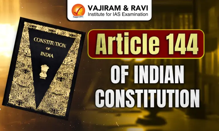 Article 144 of Indian Constitution