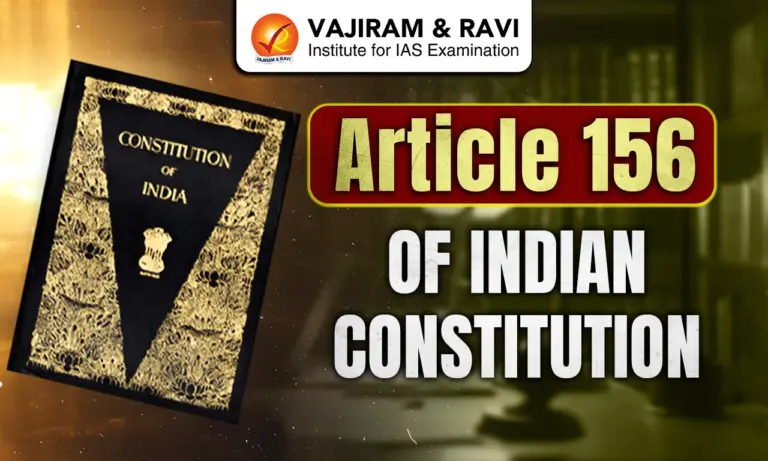 Article 156 of Indian Constitution