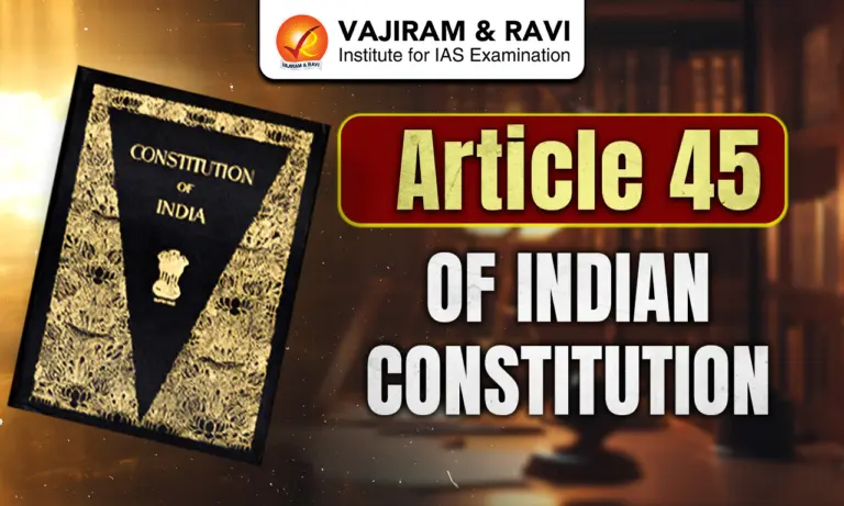 Article 45 of Indian Constitution