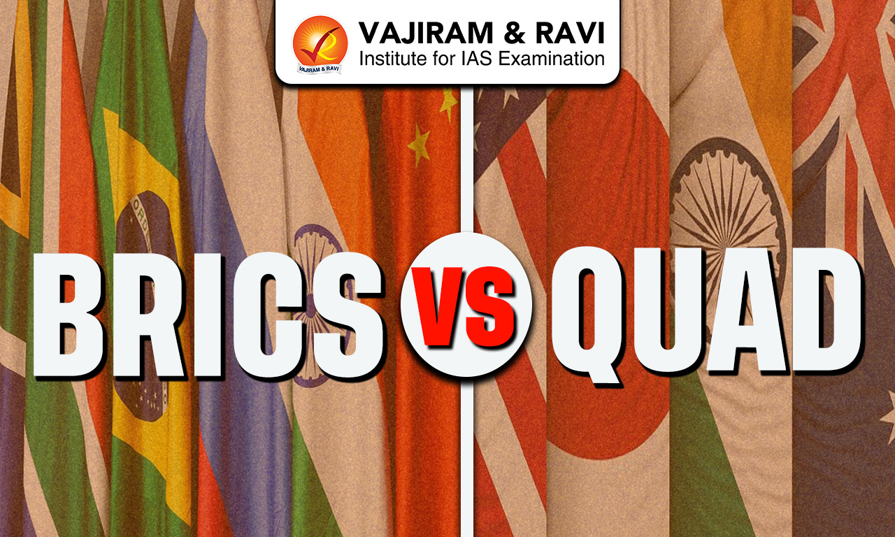 BRICS vs QUAD
