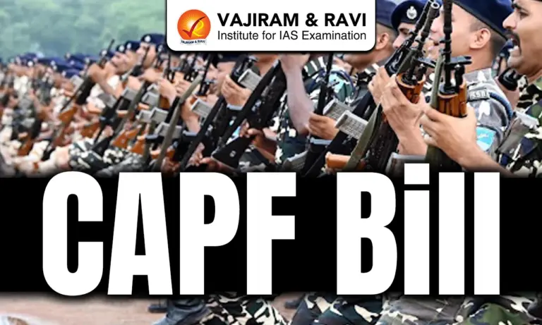 CAPF Bill 2026