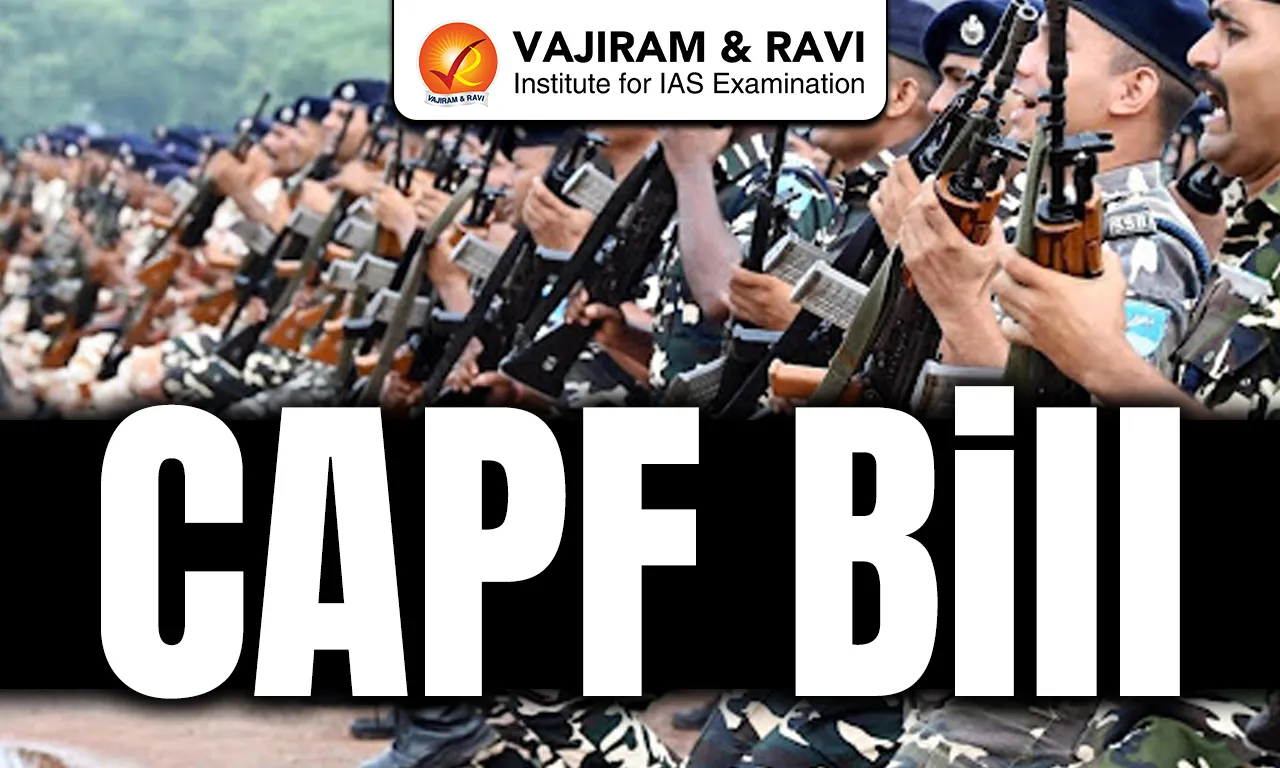 CAPF Bill 2026