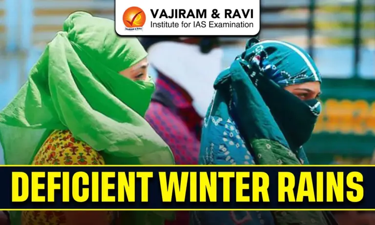 Deficient Winter Rains